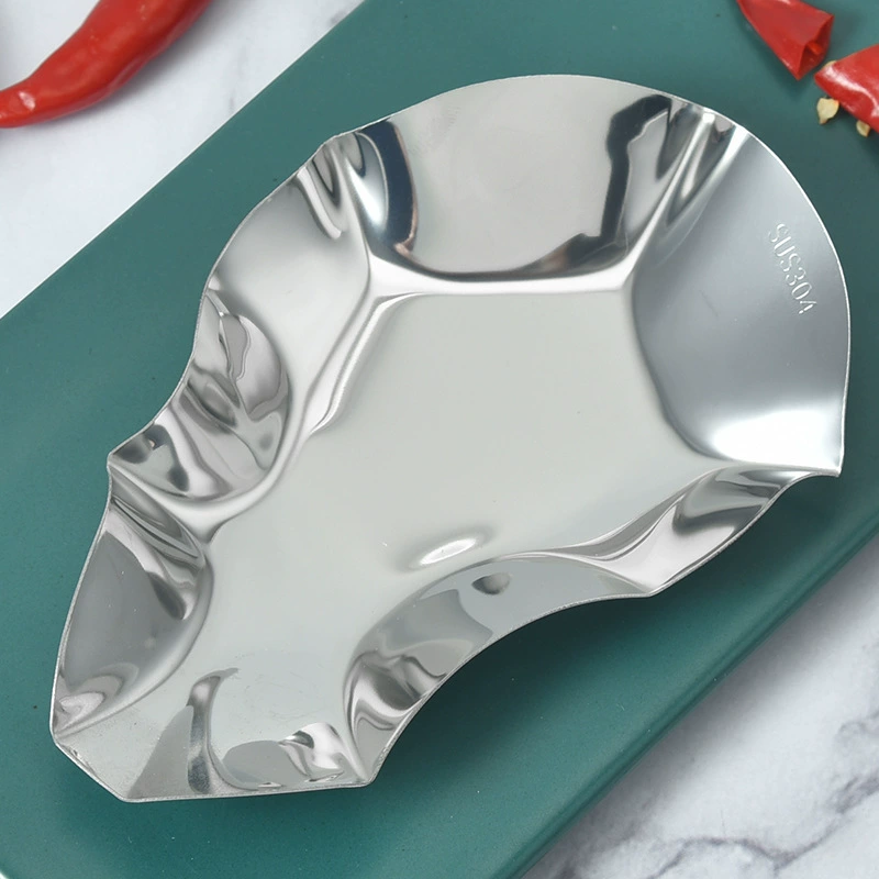 Бесплатная доставка блюда из устриц из нержавеющей стали для домашнего соуса блюдо из жареной устрицы