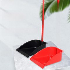 Metal trash shovel plastic dustpan with deeper trash bin, factory, hotel, household cleaning dustpan, scoop, broom, sweeping dustpan