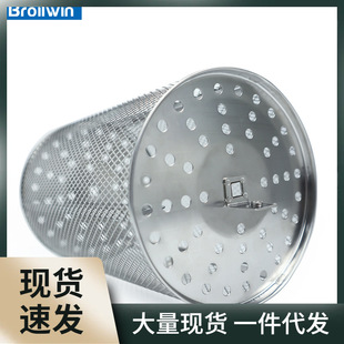 BC1H批发不锈钢烤笼 电烤箱通用旋转烤花生板栗坚果干咖啡豆转笼-阿里巴巴