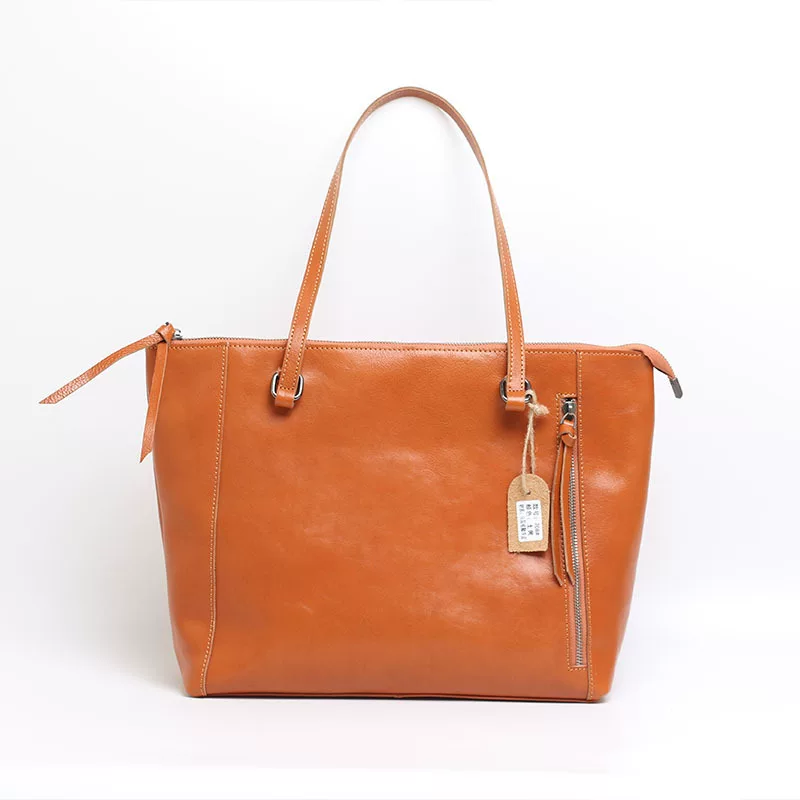 Leather classic fashionable handheld purse, bag, genuine leather