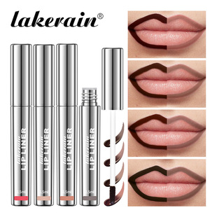 Makeup Lakerain Peel-Off Lip Liner Matte Matte Peel-Off Lip Gloss Lip Liner Is Not Easy to Fade and Smudge Cross-Border Model