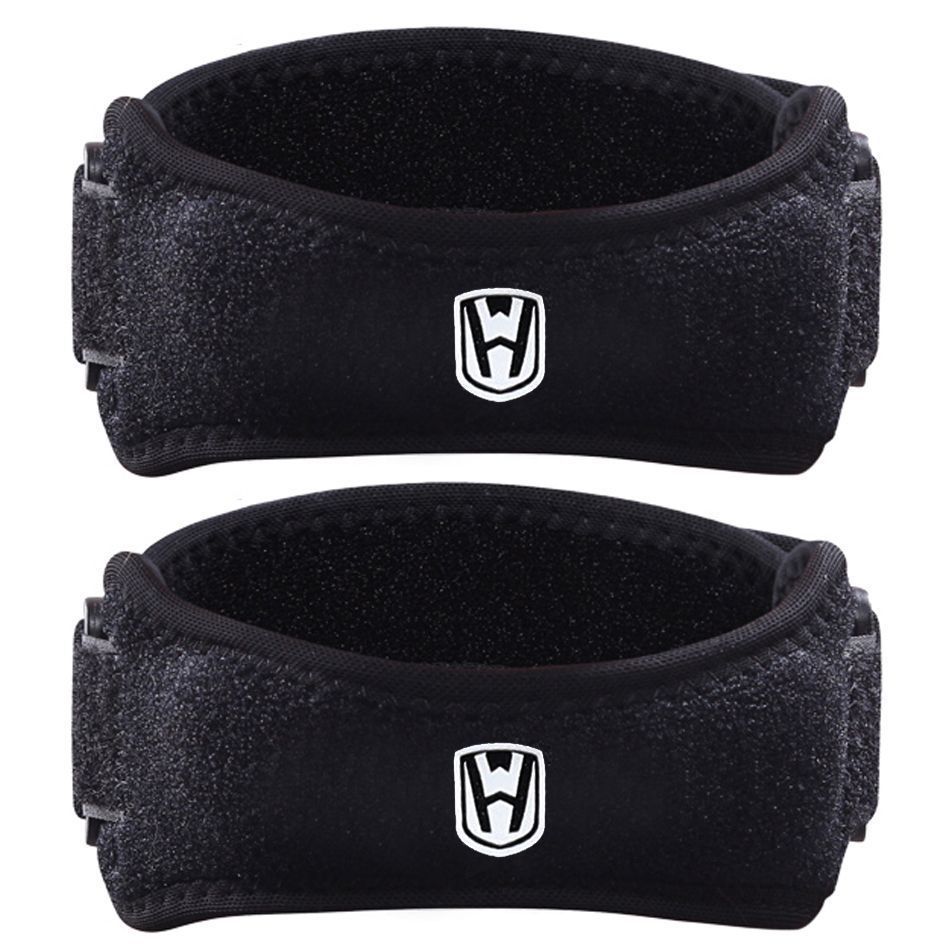 Cinturón de rótula ajustable Cinturón de rodilla Deportes para hombres y mujeres Cinturón de rodilla para correr Protección, absorción de impactos, compresión, cubierta de rodilleras, baloncesto y voleibol