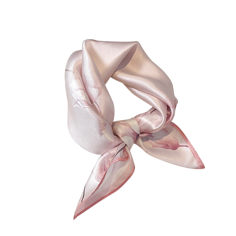 pink silk bandana pink silk bandana