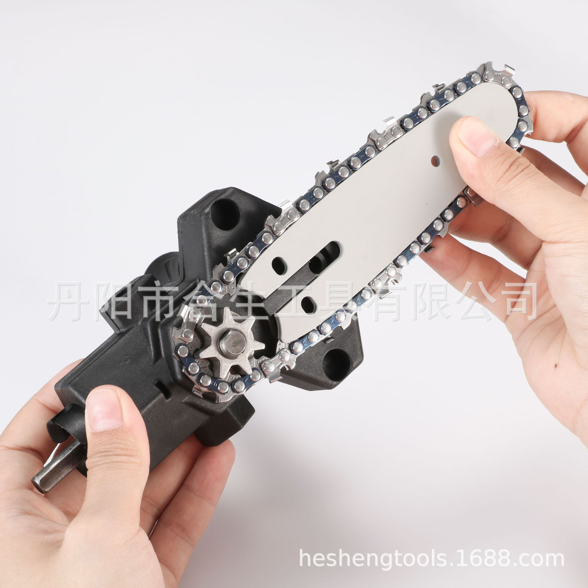 Convertidor de sierra eléctrica de taladro de mano de 4 pulgadas Mini sierra de cadena eléctrica de mano doméstica de 6 pulgadas