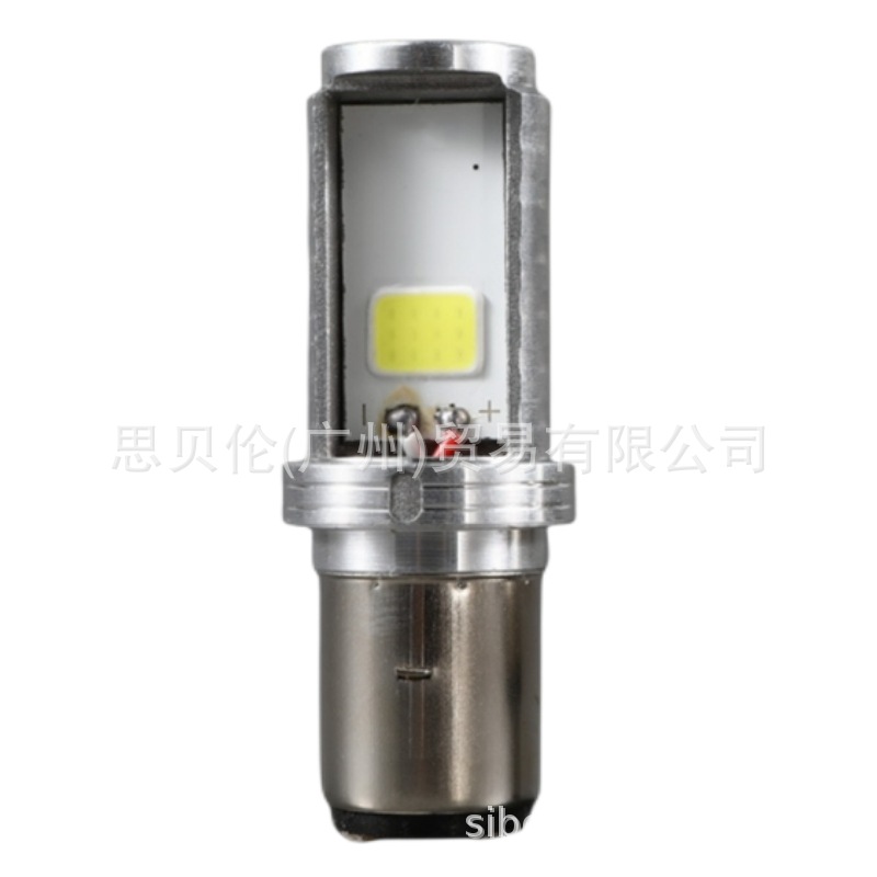 Faro de la motocicleta 9V-80V Faro de dos lados luminoso COB LED H6M sola garra H6 doble garra H4 tres garra