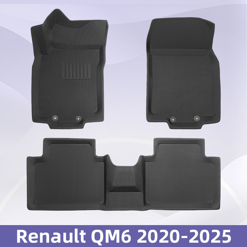 Para Renault QM6 2020 - 2025 3D todo el tiempo XPE almohadilla para los pies Cojín del maletero