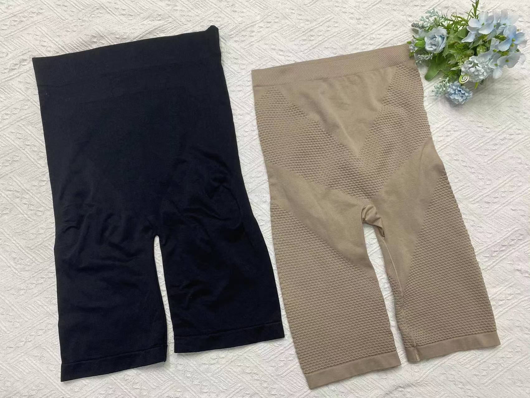 Diverso cintura alta vientre que forma los pantalones de las mujeres sin costura posparto Levantamiento de cadera vientre que forma la ropa interior cuerpo que forma los Pantalones de la pierna de las mujeres al por mayor