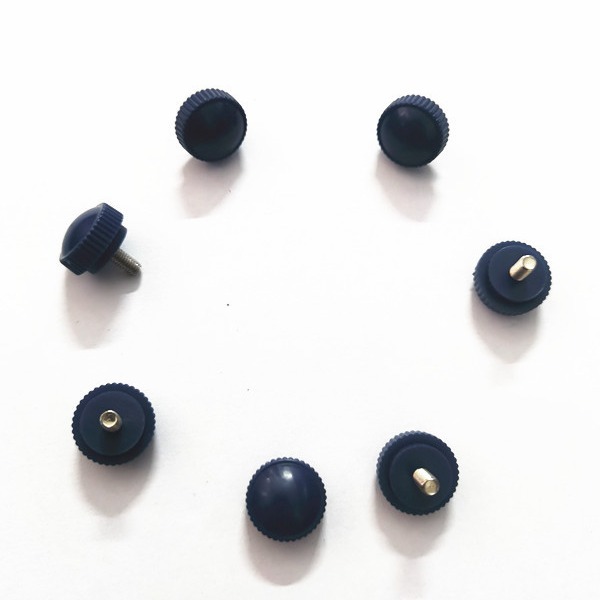 13#直纹把手 圆头 手柄 手拧 调节 可调 旋钮 胶头螺丝m3/m4/m5