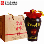 富裕老窖白酒酒头酒老烧锅浓香型52度500ml白酒粮食酒东北特产酒