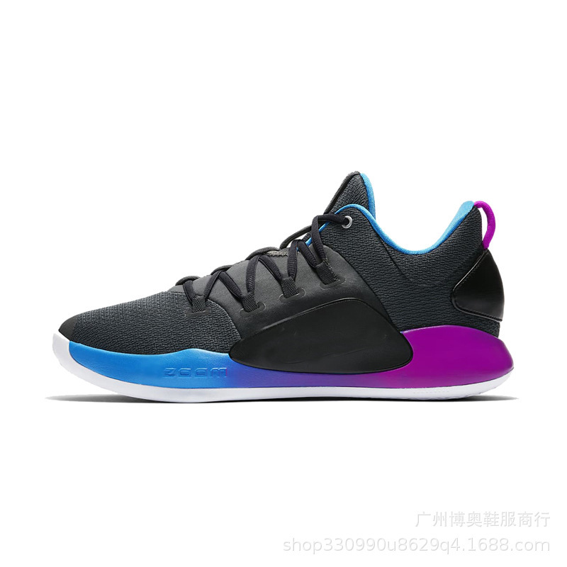 卸売りhyperdunk x lowバスケットボールの男性靴2018hd高組北カードブルー低組エアマット実戦靴|undefined
