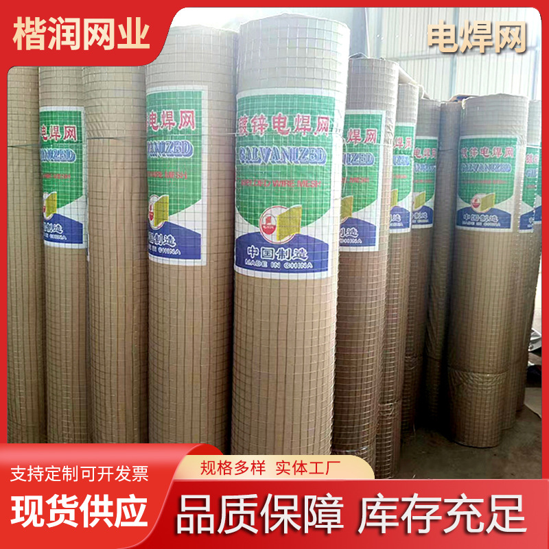 电焊网抹灰钢丝网供应养殖围栏平纹编织防护网防裂抹墙钢丝电焊网
