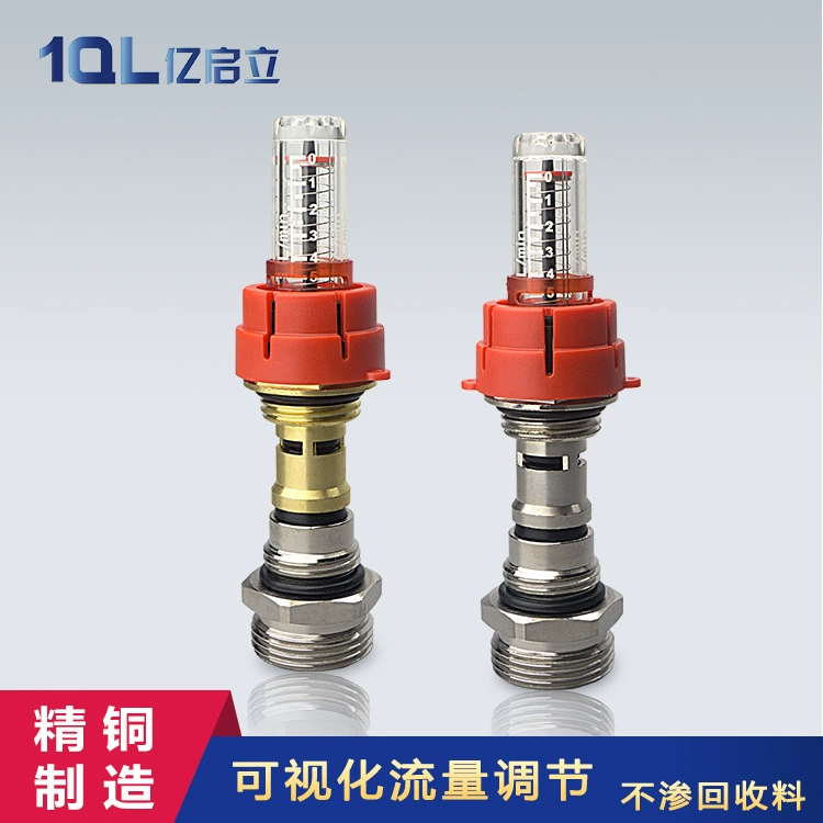 Расходомер для теплого пола, водоотделитель используется для визуального контроля температуры и устройства регулировки расхода каждого помещения.