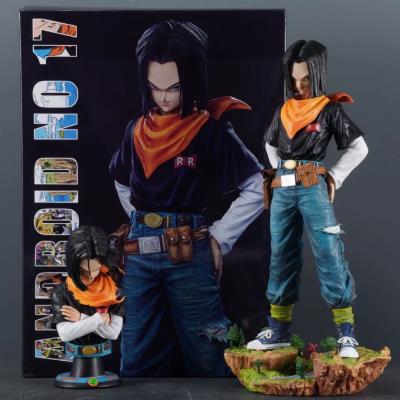 ドラゴンボール [日本] ブラックパール人造人間 No.17 アニメ フィギュア おもちゃ 車の装飾品 モデルミューズ|undefined