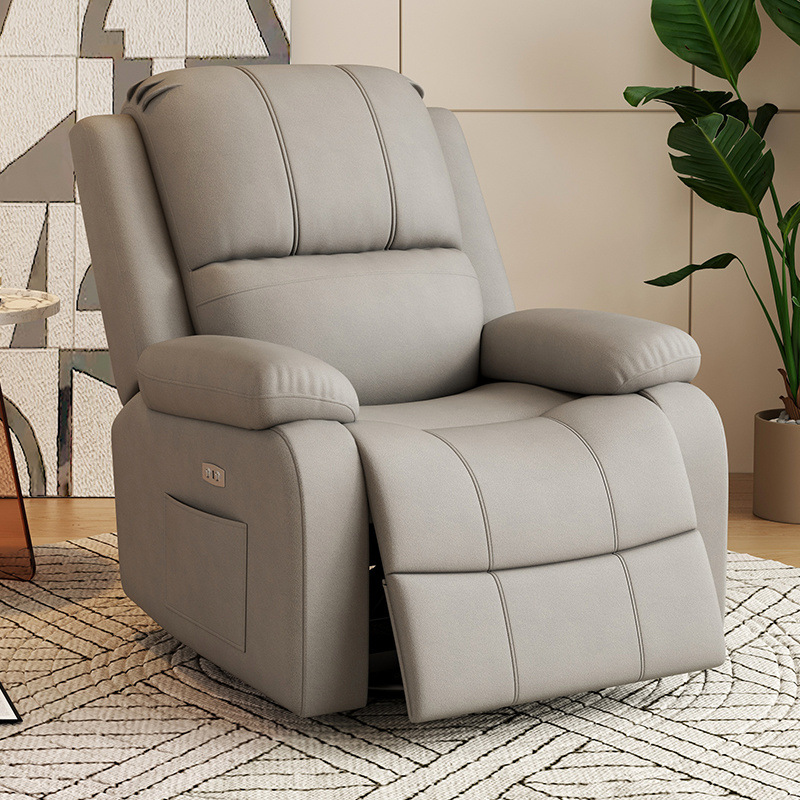 Sofá espacial de primera clase sala de estar doméstica manicuría belleza multifuncional se puede acostar masaje eléctrico mecedor perezoso