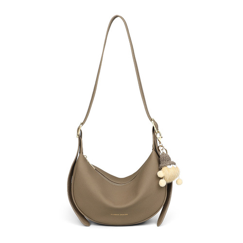 Lady Bag  New Crossbody Bag Genuine Leather Underarm Bag Bags High-End Sense of Elegance Exquisite Dumpling Bag Shoulder Bag