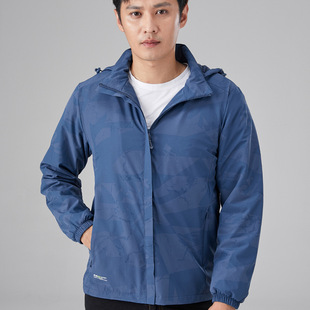 Men's Autumn and Winter New Single-Layer Fleece Coat Camouflage Elastic Warm Outdoor Sports Coat Women's Mountaineering Clothes