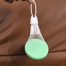 网袋白色PE软网驱蚊片趋避饼网兜16cm小玩具网捏捏乐网袋义乌厂家