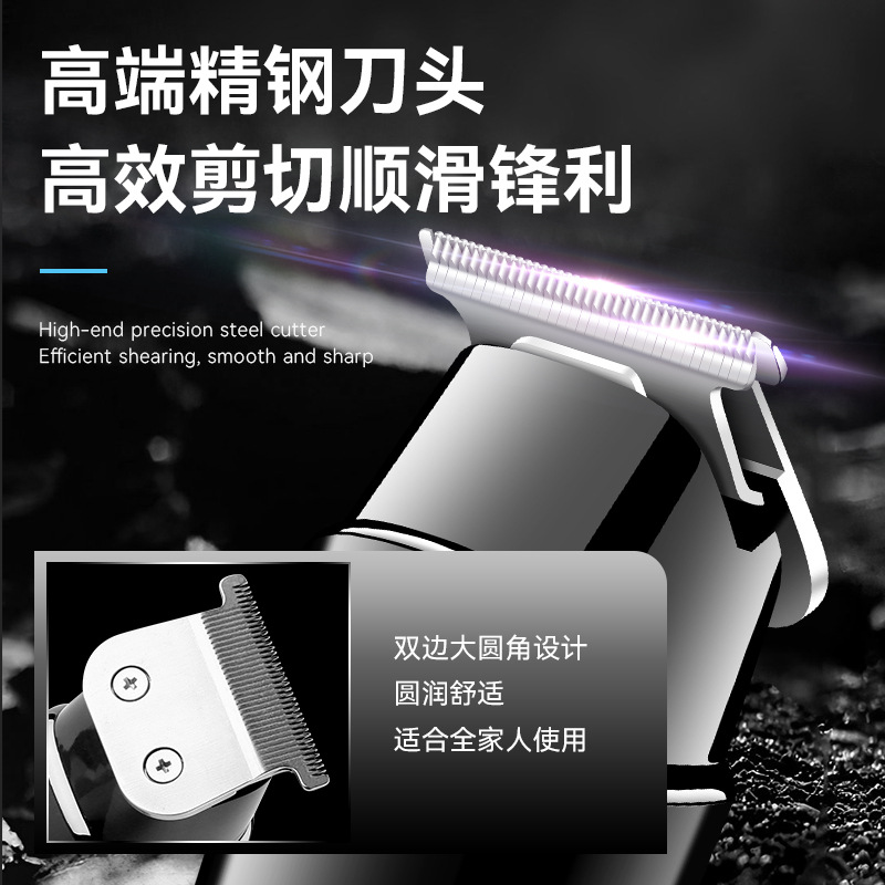 Kemei cortapelos KM-1115 Amazon transfronteriza caliente USB pequeña peluquería hogar cortapelos eléctrico cortapelos