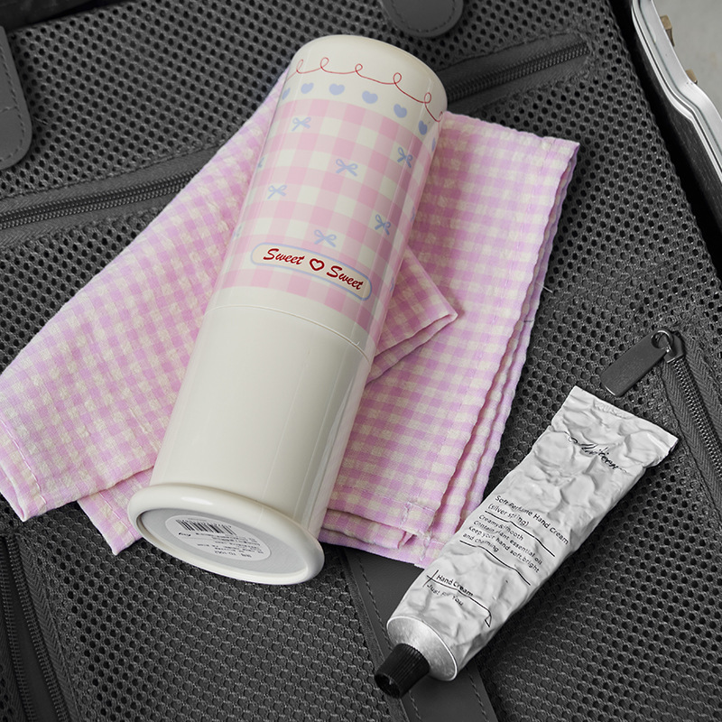 甜心少女牙刷杯旅行便携二合一漱口杯2025新款学生刷牙洗漱杯牙杯|undefined