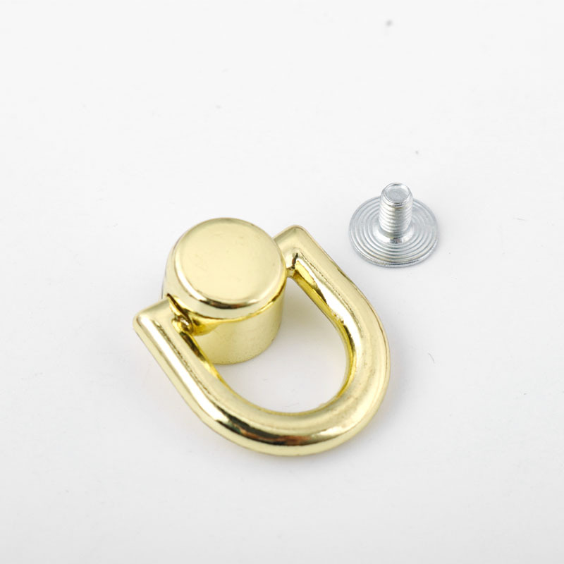 Fábrica al por mayor con anillo Heshang pezón clavo colgante hebilla DIY bolsa de transformación accesorios de equipaje tire de la hebilla del anillo