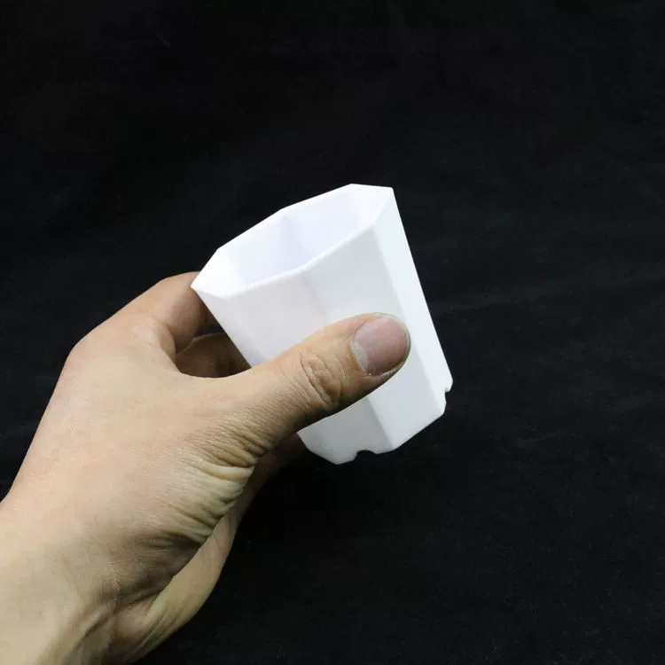 Умывальник для большого пальца мини звездчатый анис маленький белый умывальник черный умывальник для суккулентов утолщенный пластиковый матовый мясной конус специальный каменный цветочный умывальник