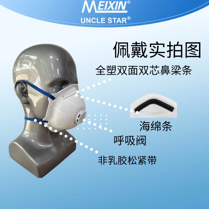 Респиратор промышленный MEIXIN MX-2005V P1