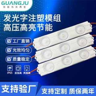 Led Module Outdoor Waterproof Brand Chip Led Light Luminous Letter Lightbox High-Voltage Advertising Factory Wholesale Ultra-Bright