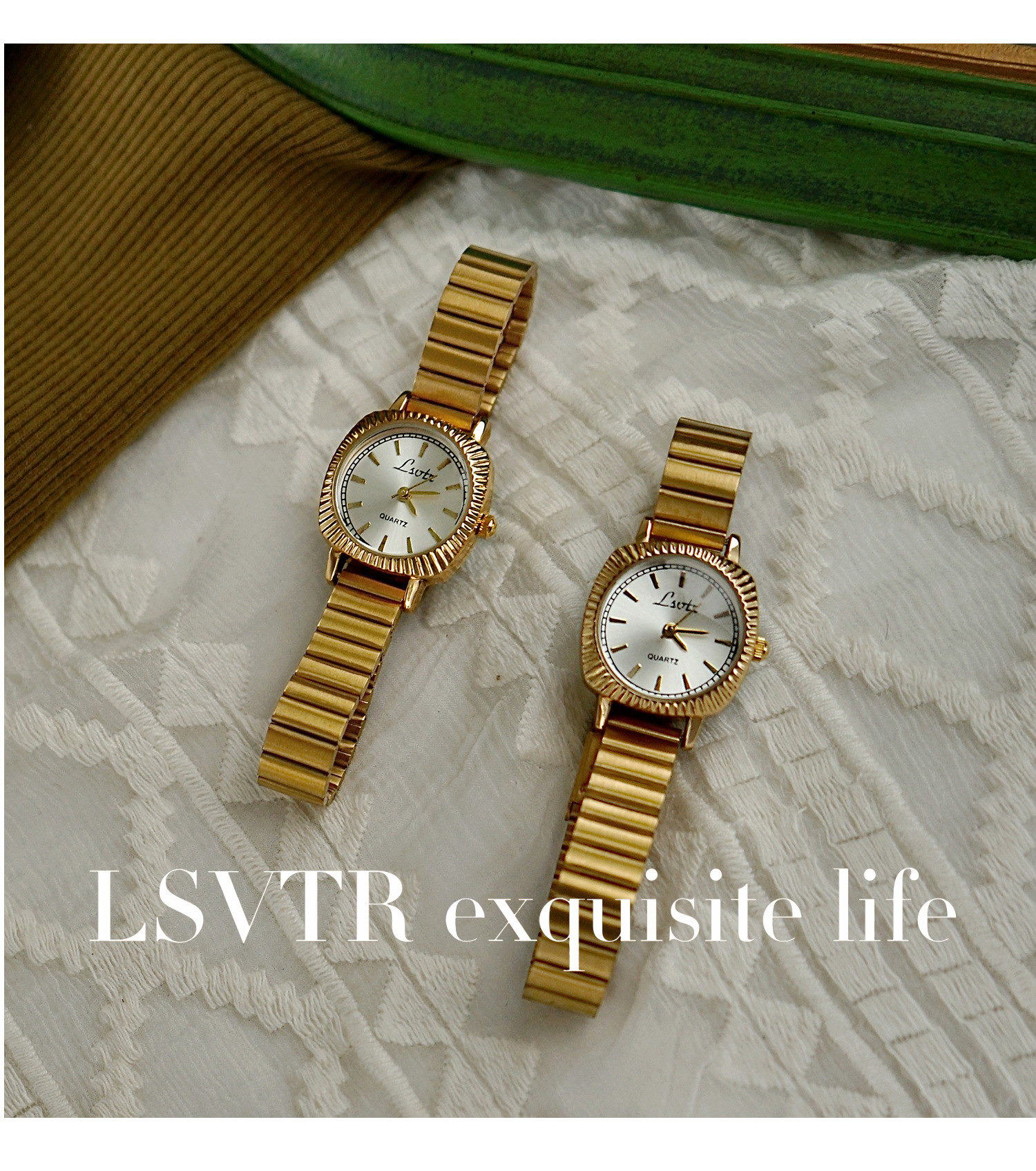 Simple Style Classic Style Solid Color Healing Crystals Rings Quartz Watch Women's Watches display picture 2