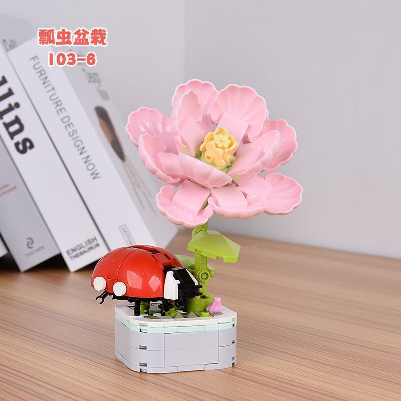 Compatible con insectos, alta vida marina, flores, plantas, bloques de construcción, plantas en maceta, puzzle, juguetes, joyas, adornos
