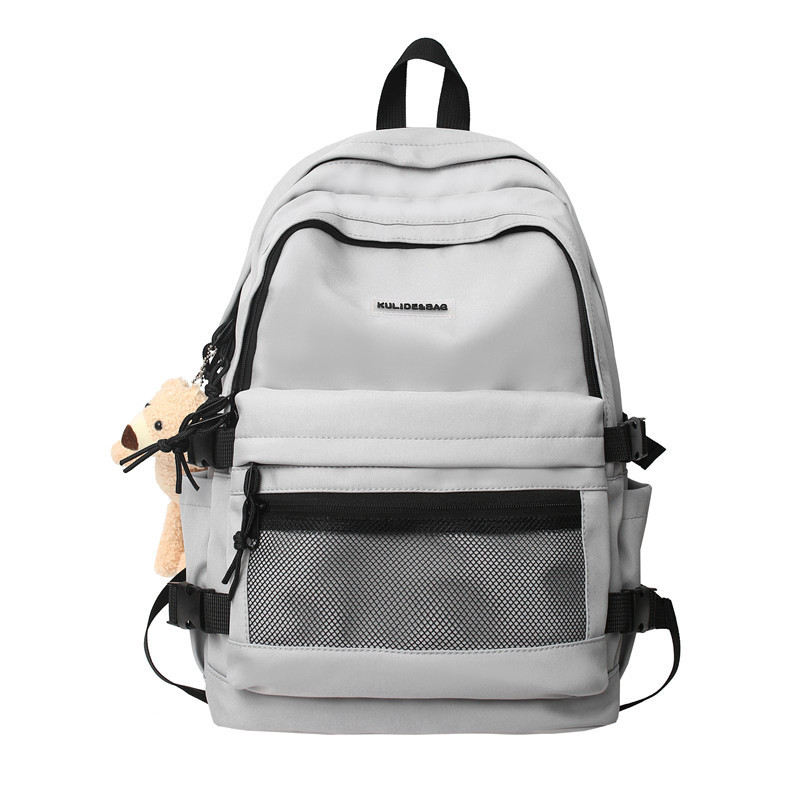 新しいカップルバックパック在庫卸売中学生大容量スクールバッグシンプルでファッショナブルなアウトドア旅行バックパック|undefined