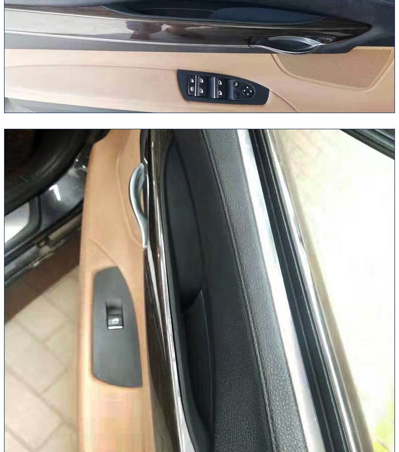 Suitable for Bmw 7 Series Interior Door Handle 730740750Lif01F02 Interior Door Armrest Door Handle Assembly