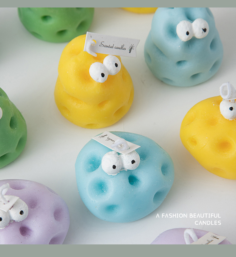 芝士兄弟香薰蜡烛伴手礼芝士蜡烛ins创意家居摆饰套装跨境蜡烛详情10