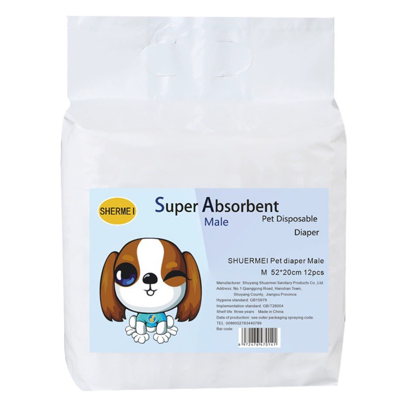 SHUMEI одноразовые подгузники для домашних животных мужские подгузники для собак женские физиологические штаны гигиенические штаны менструальные штаны прямые продажи с фабрики
