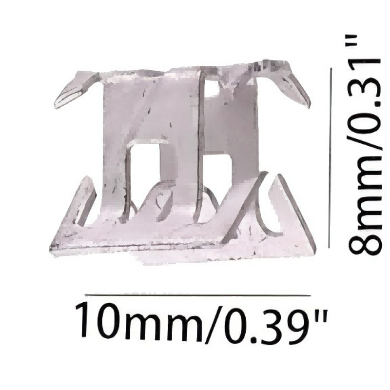 汽车金属卡扣 镀锌V型仪表台钢夹扣 U型铁夹卡子 座椅卡扣 冲压件