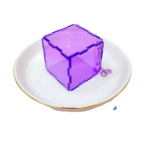 Goo Chuck Rubik's Cube Puzzle DIY Creative Handmade Sticker Pendant Acrylic ins Goo Chuck Children's Educational Toy