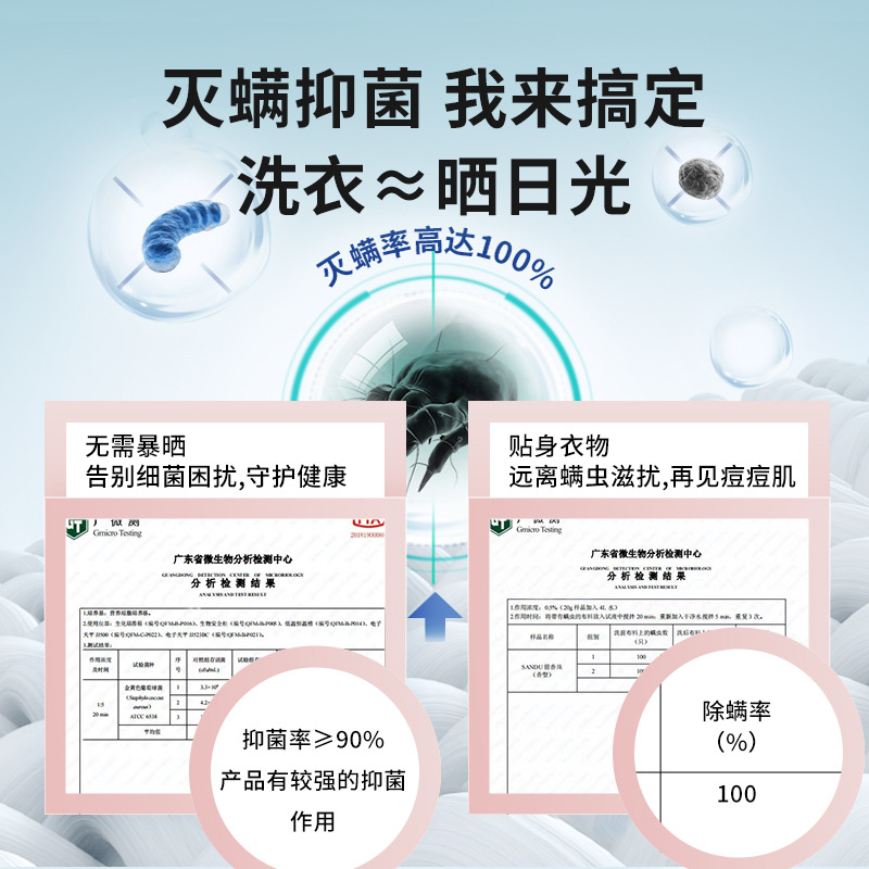 Long-lasting Aroma Beads, 6 Months of Fragrance, Dust Mite Repellent, Antibacterial, Anti-static, Microcapsule Clothing Perfume, Laundry Companion