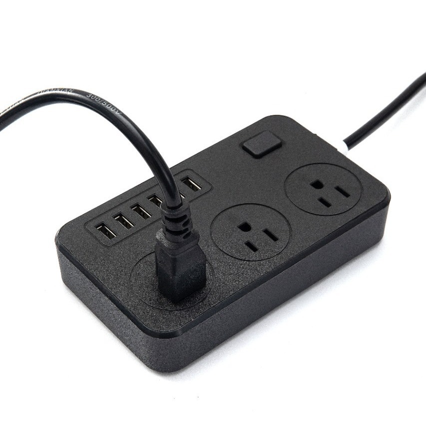 Fuente de la fábrica nuevo enchufe de enchufe estándar americano del hogar del enchufe del tablero de remolque estándar americano del pedazo del enchufe estándar americano 6USB8