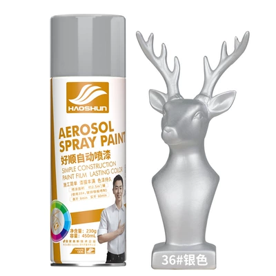 Avtomobil boyası self-painting car color change - silver450ml230g