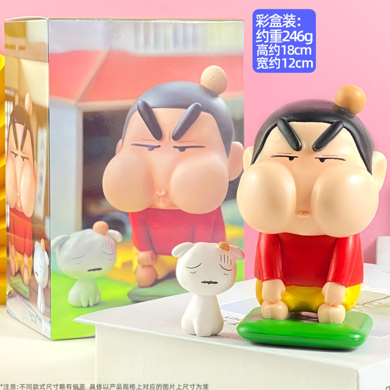 クレヨンしんちゃんの手作りブラインドケース美楽ティクロミルビ宝可夢いちご熊玩具人形置物模型|undefined