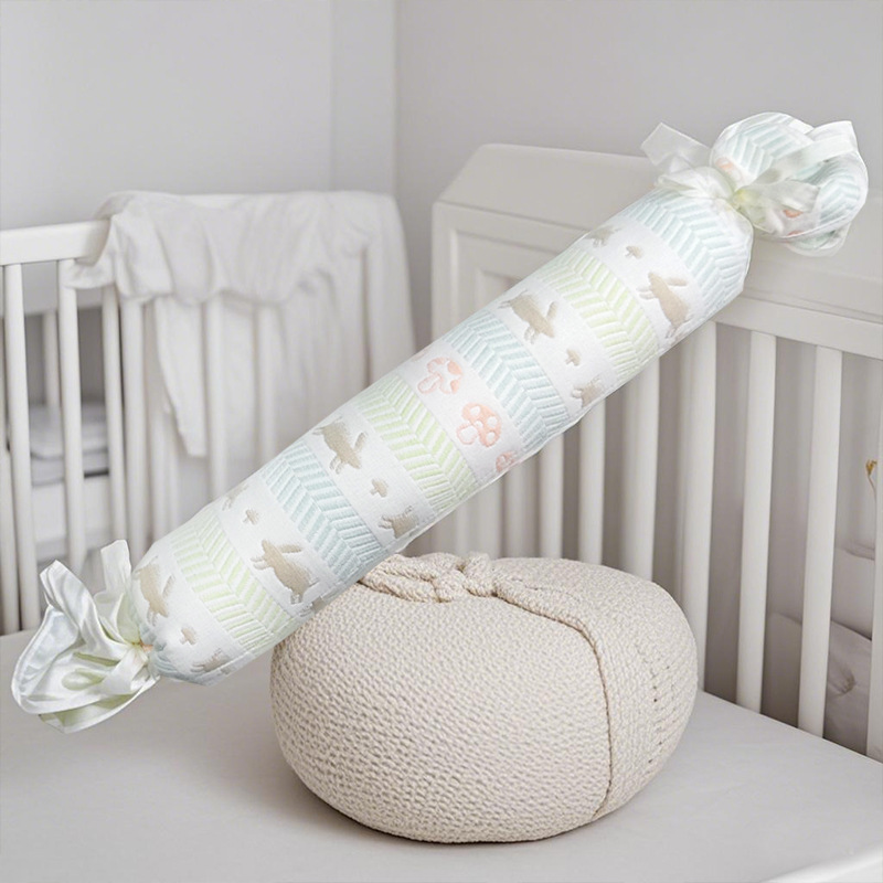 純綿ガーゼキャンディ枕、首枕、幼児枕、妊婦用快適枕、横向き寝用バレル枕|undefined