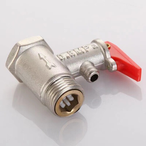Copper thickened electric water heater universal safety valve check valve pressure relief valve pressure reducing valve water heater one-way valve accessories