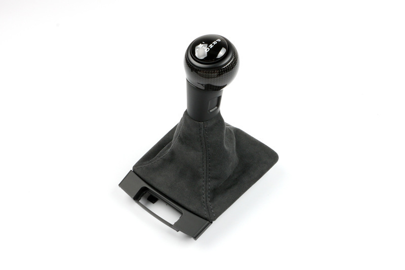 Suitable for Porsche GT4 gear shift knob, 718 Cayman, 911, Boxster, genuine leather, suede, carbon fiber gear shift cover