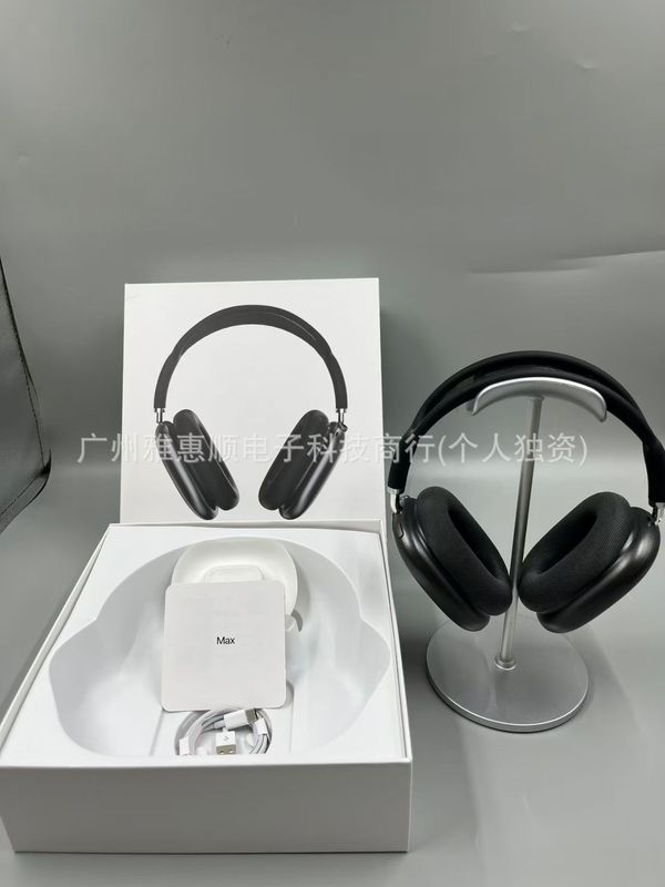 华强北AIRMAX跨境头戴式蓝牙耳机磁吸皮包适用于苹果头戴式无线弹|undefined