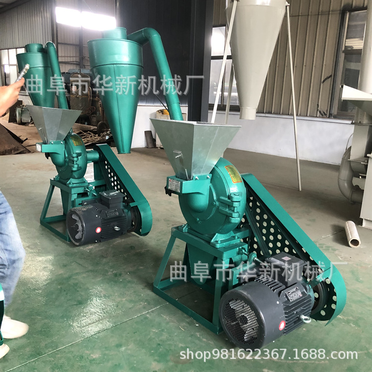 出口多哥齿盘式粉碎机 饲料粉碎机 自吸式黄豆磨粉机