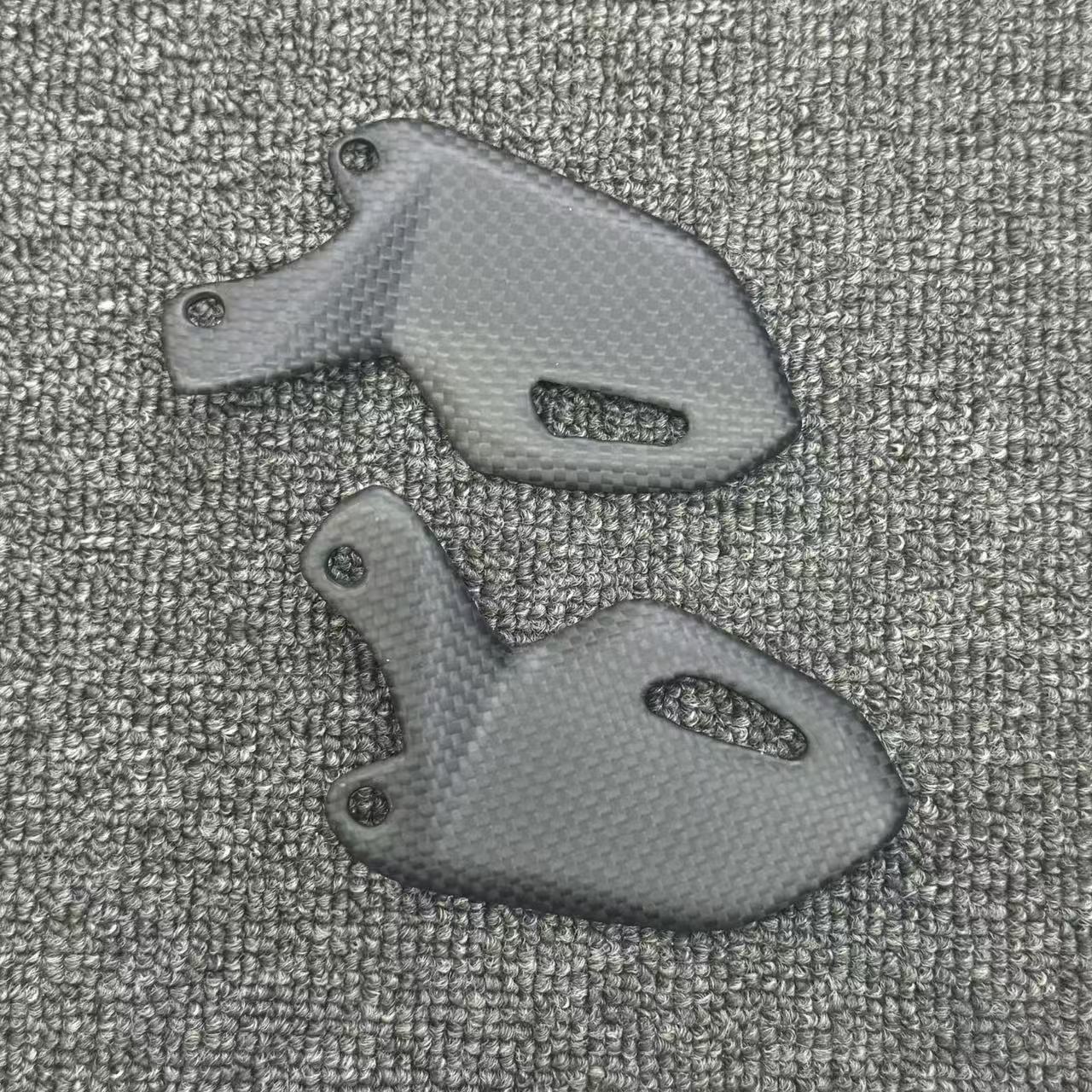 Cross-Border Applicable Ducati Desertx Desert X 22-25 Carbon Fiber 3K Dry Carbon Pedal Guard