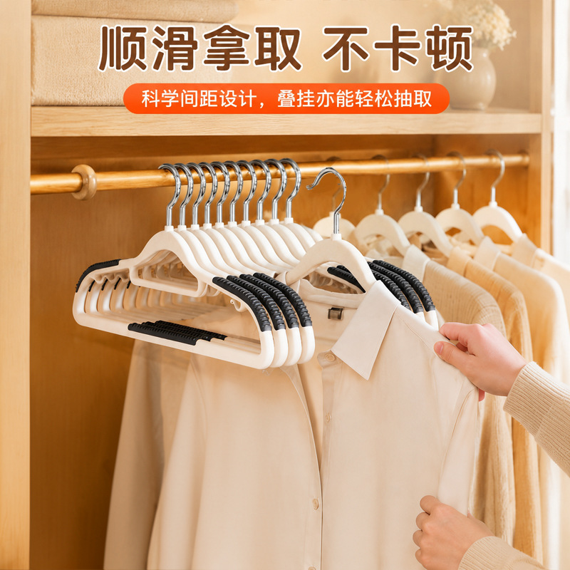 Perchas de Ropa para el Hogar Antideslizantes Sin Marcas para Armario image 4