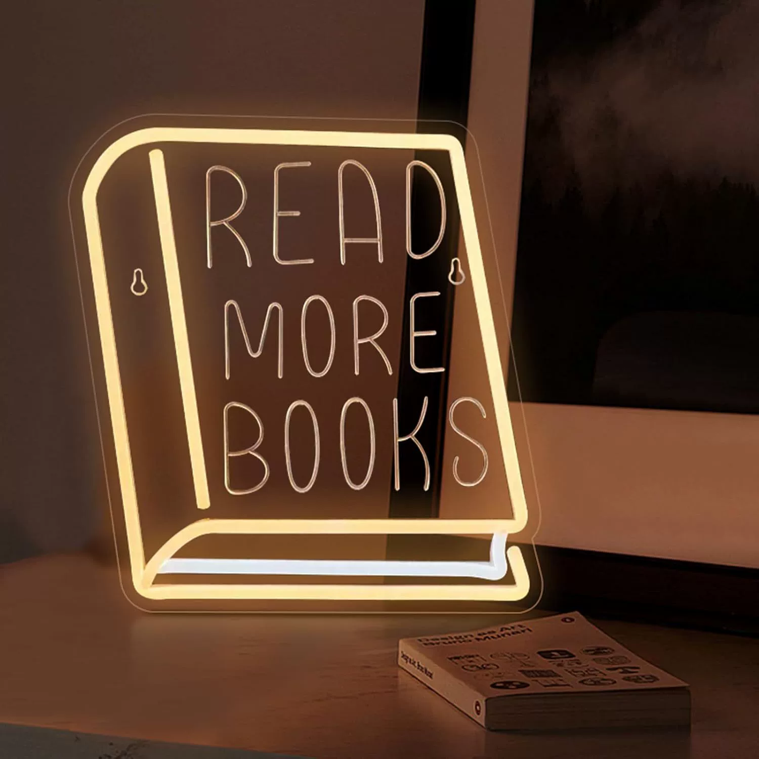 Книги Amazon Neon Lantern Maglined Book Light Classroom LED Light для чтения в квартире