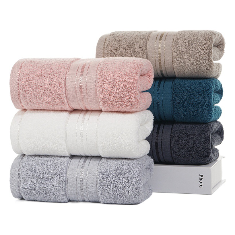 Toalla de algodón grueso Gaoyang Algodón al por mayor Fábrica Absorbente Hogar Hotel 16 Salón de belleza en espiral Elaborado Bordado