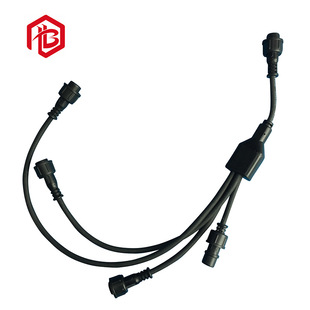 M12 faucet waterproof connector LED outdoor waterproof connection line waterproof male and female head 2 core 5 core certification line