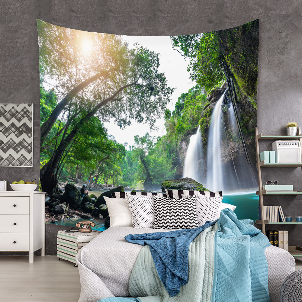 Fashion Landscape Wall Decoration Cloth Tapestry Wholesale Nihaojewelry display picture 77